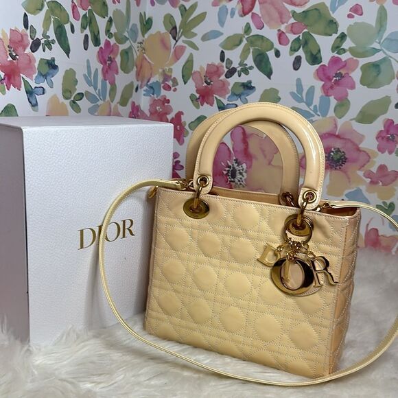 💯Authentic Lady Dior Canage Two-Way Handbag🍀 - Picture 4 of 17